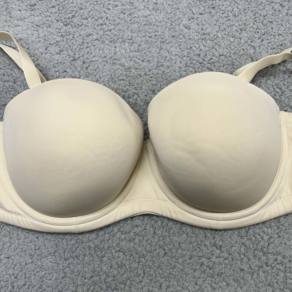 Cacique Bra 44B T-Shirt Bra Multiway Strapless With Staps Convertible